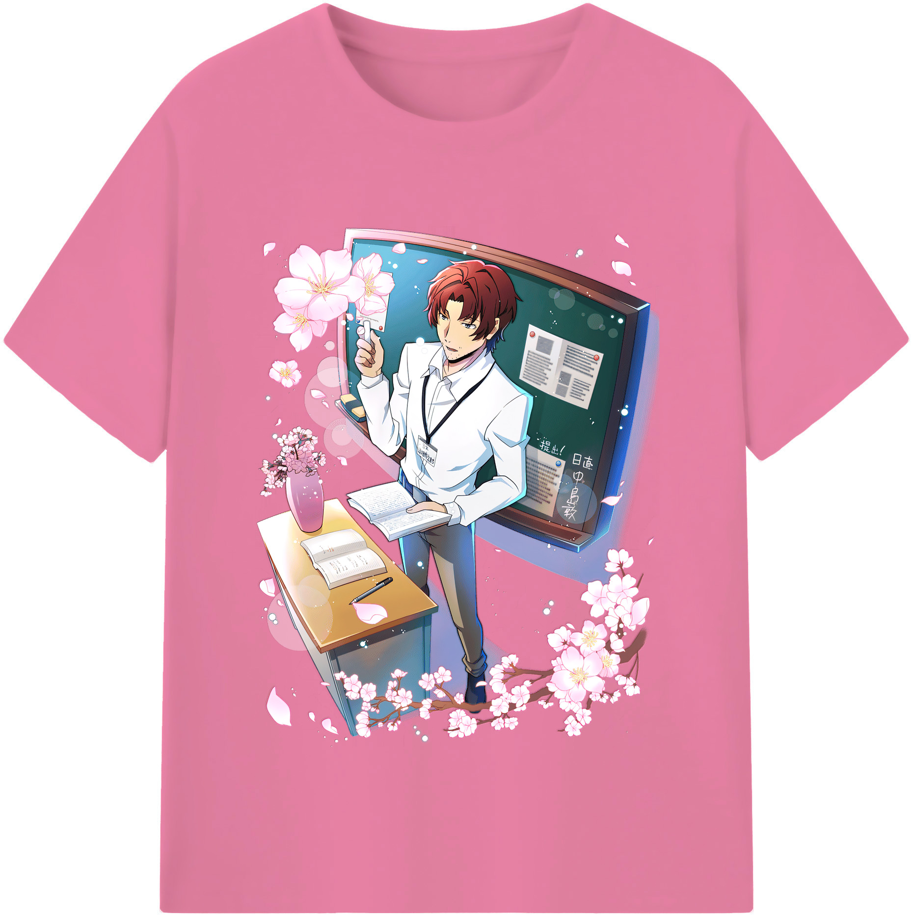（画像用） 文豪ストレイドッグス Bungo Stray Dogs 綿100％半袖Tシャツ（フロントプリント）